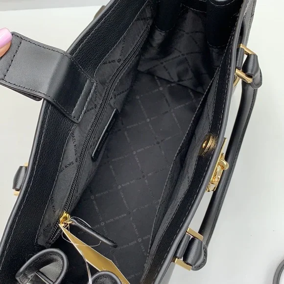 Michael Kors Hamilton Meidum Satchel Shoulder Crossbody - Picture 9 of 16